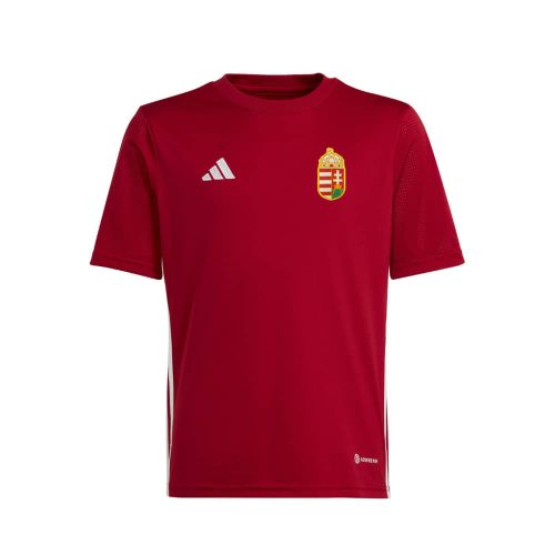 Magyarország mez felső szurkolói Adidas gyerek kerek nyak piros