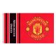 Manchester United zászló 152x91 cm Wordmark Stripe