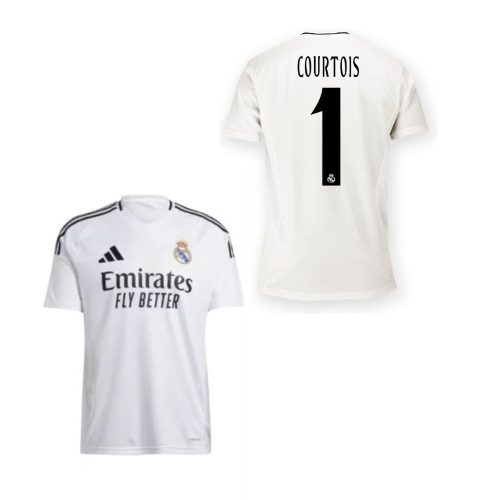 Real Madrid mez felső Adidas HOME gyerek 2024-25 - COURTOIS