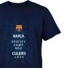 Barcelona póló felnőtt LOGOS s.kék