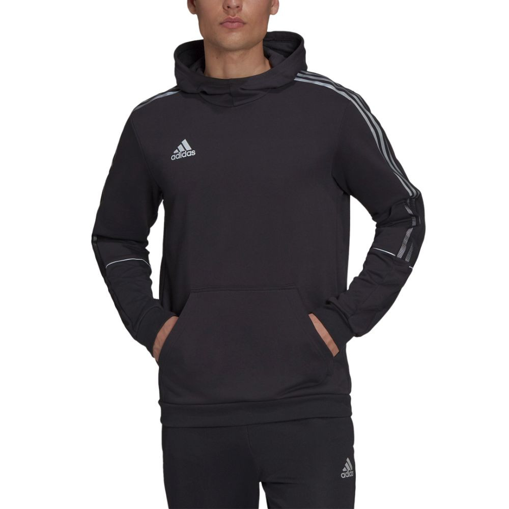 adidas tiro hoodie black